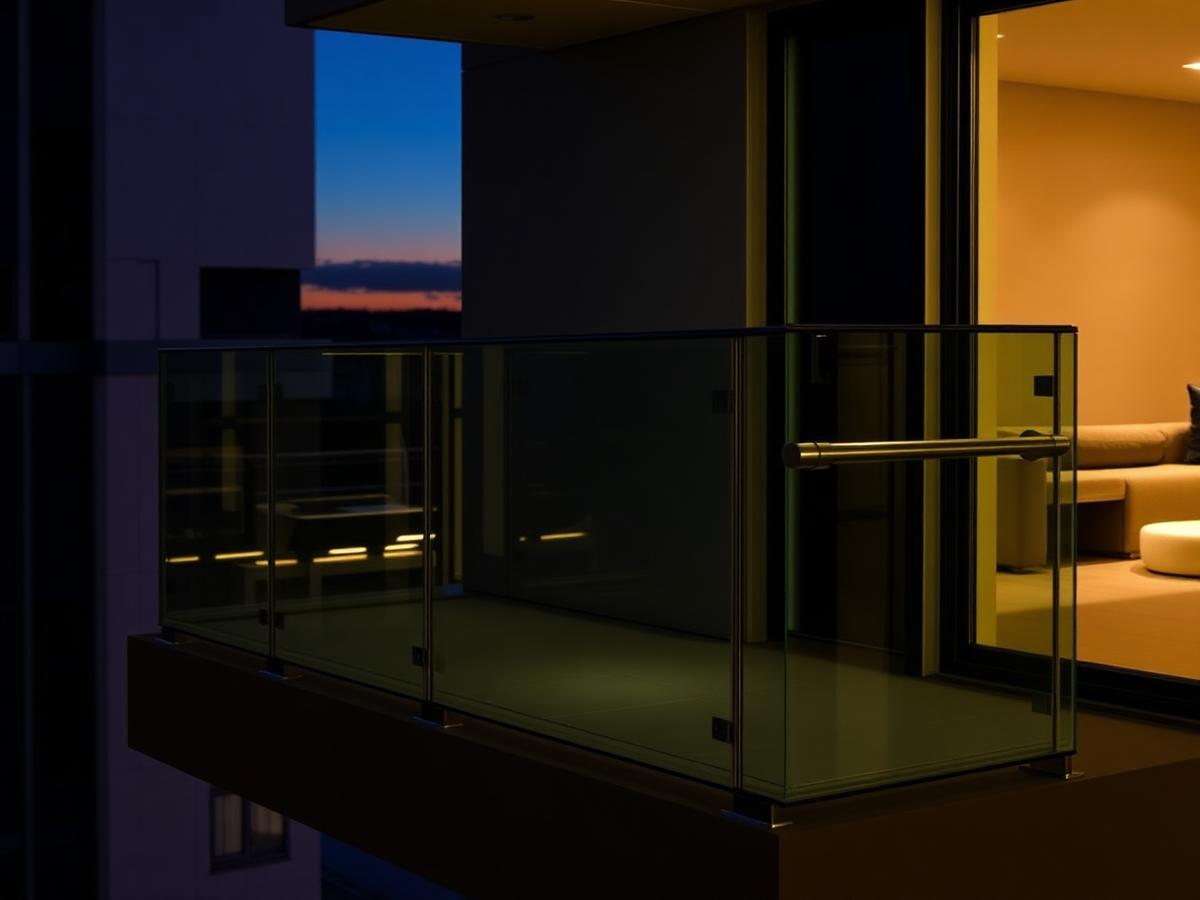 Frameless Balcony Glass, Kazipet