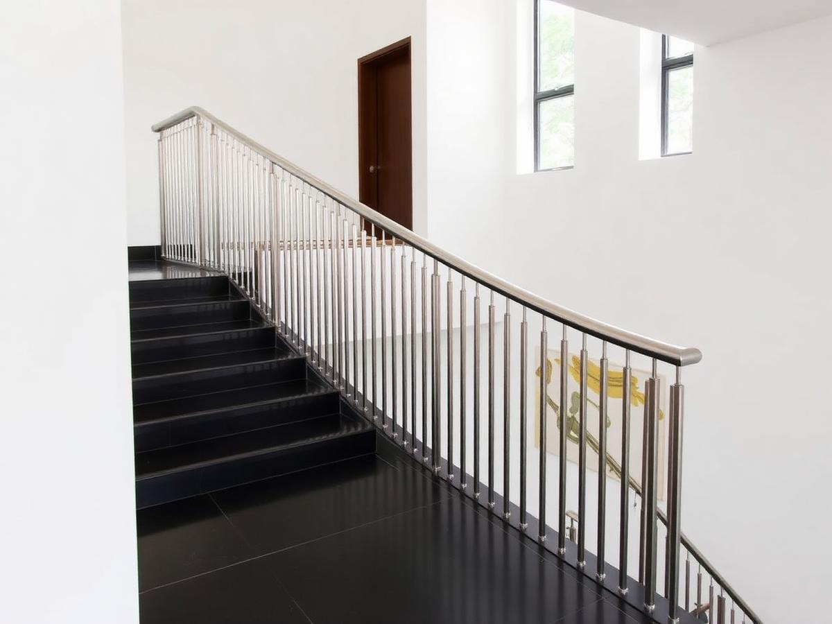 Helical Stair Balustrade, Hanamkonda